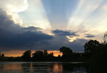 Sonnenuntergang am See
