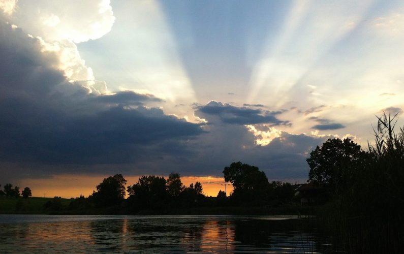 Sonnenuntergang am See