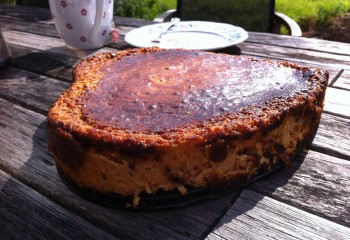 Mama´s bodenloser Käsekuchen alias Topfentorte
