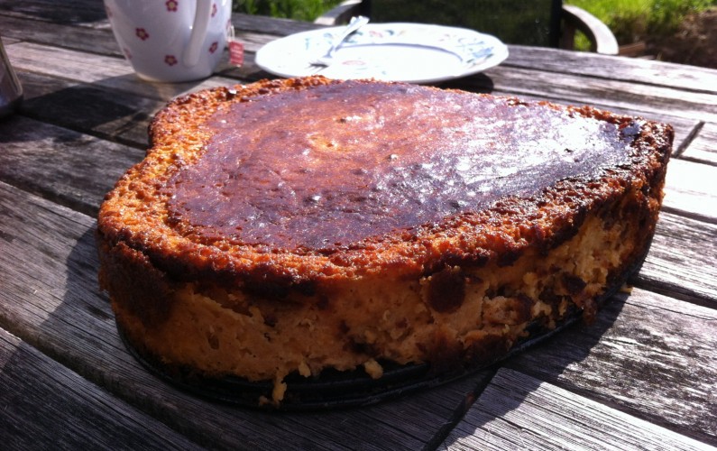 Mama´s bodenloser Käsekuchen alias Topfentorte