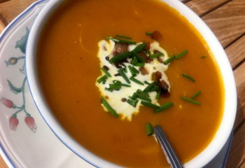 Kürbissuppe