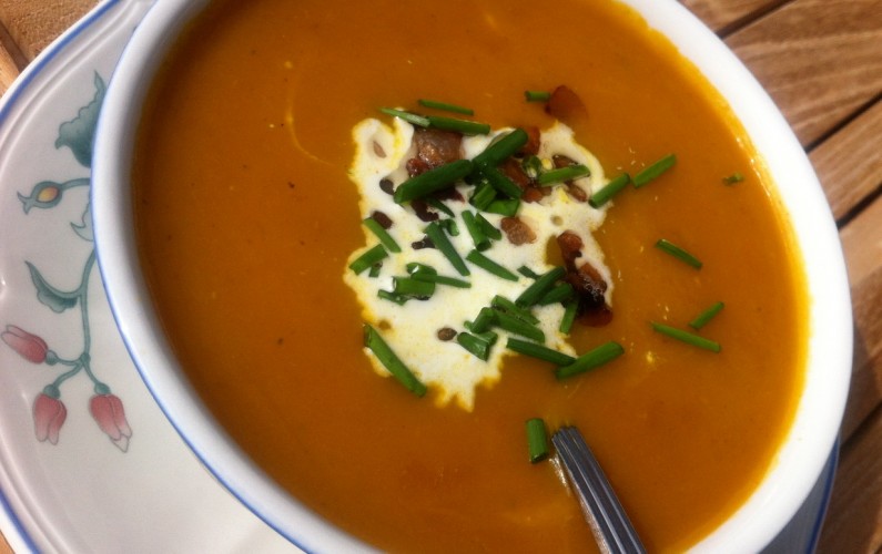 Kürbissuppe