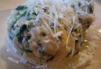 Wildkräuter-Topfenknödel